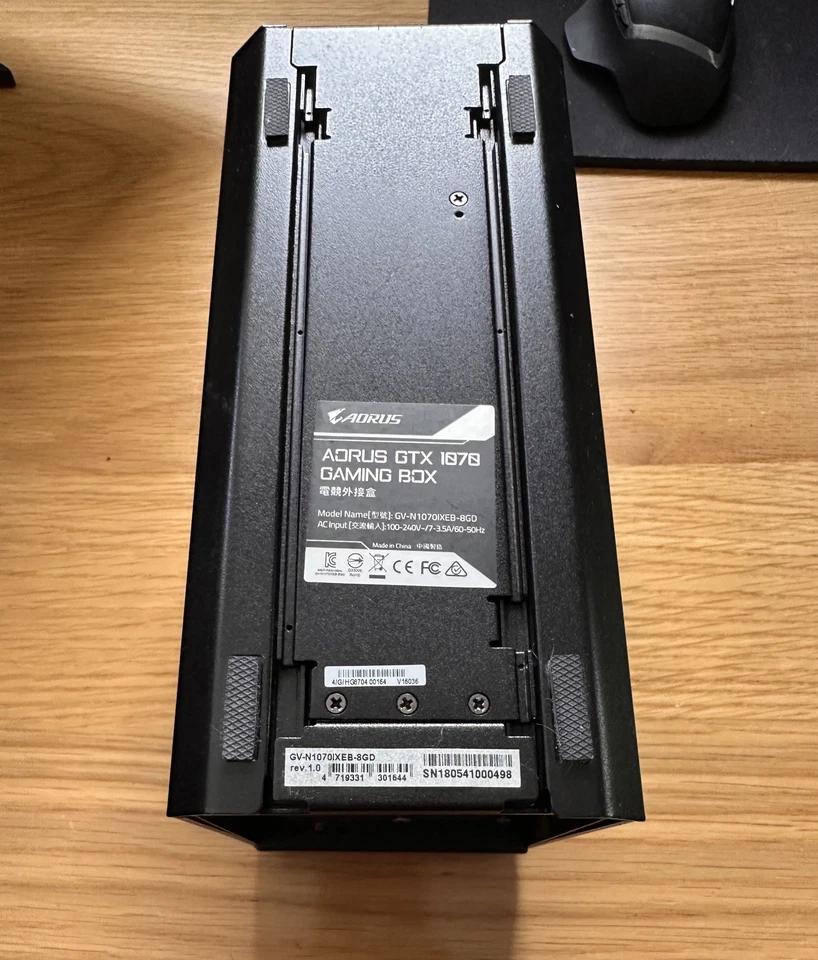 Gigabyte AORUS GTX 1070 Gaming Box With Thunderbolt 3 Cable. EGPU/External GPU - Image 3 of 4