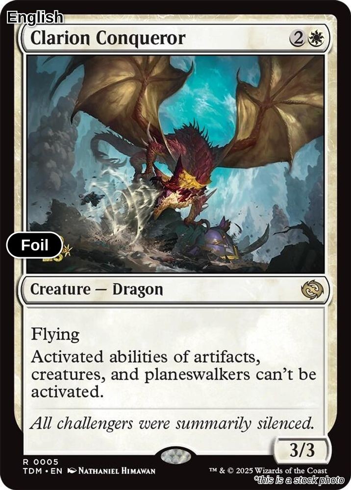 Clarion Conqueror [PRE - 5]NMFoil