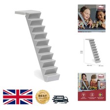 Elegant 20.5cm Dollhouse Stairs for Miniature Dolls - Age 3+ Creativity Booster
