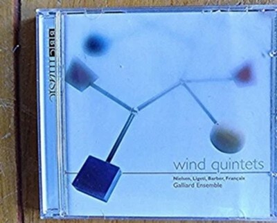 NIELSEN LIGETI BARBER FRANCAIX - WIND QUINTETS: GALLIARD ENSEMBLE - BBC CD 2004