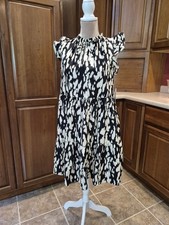 NWT Time And Tru Mini Flutter Dress Women’s Size M, Has Pockets