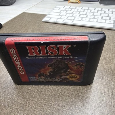 Risk Board Game Sega Genesis 1994 Game Cartridge Only Tested & Works