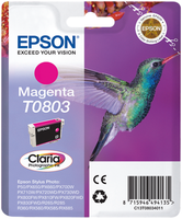 Original Epson Tintenpatrone Magenta C13T08034011 T0803