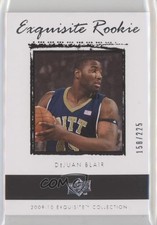 2009-10 Exquisite Collection Exquisite Rookie 158/225 DeJuan Blair #51 pe8