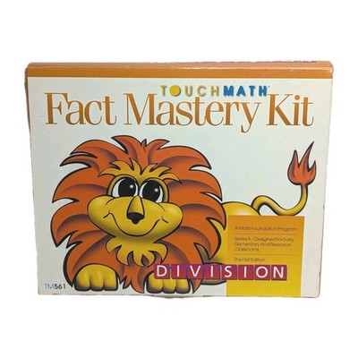 Touch Math Fact Mastery Kit Division TM561 1996 Innovative Learning Concepts 