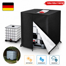 1000L IBC Container Abdeckung Schutzhaube 420D Oxford Stoff wasserdicht H&uuml;lle DE