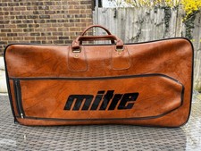 Vintage Mitre Retro Brown Cricket Bag Sports Bag, Rare, In Excellent Condition