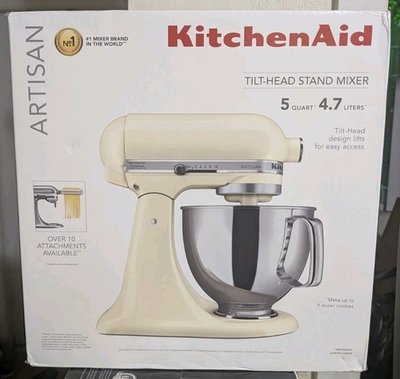 #ad KitchenAid KSM150PSAC 325W Stand Mixer Almond Cream $300.00