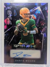2026 Leaf Optichrome Football Dante Moore Auto #2/7 Oregon Ducks