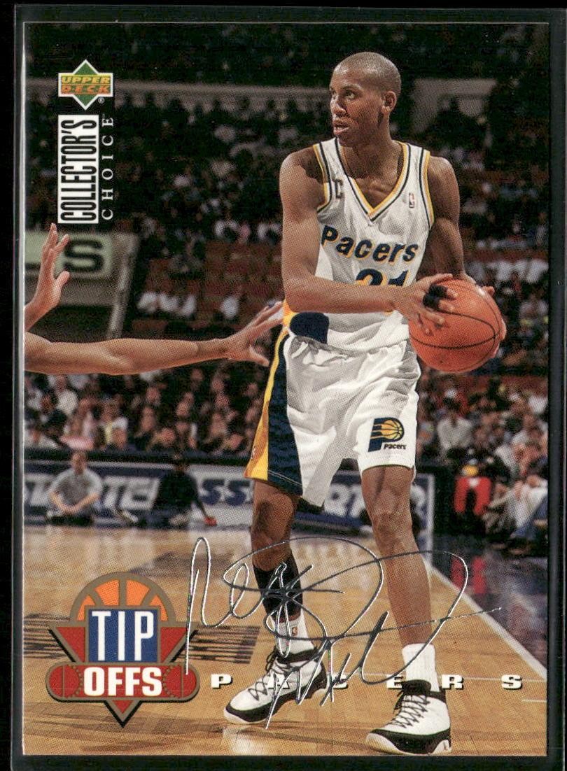 1994-95 Collector's Choice #176 Reggie Miller Silver Signature