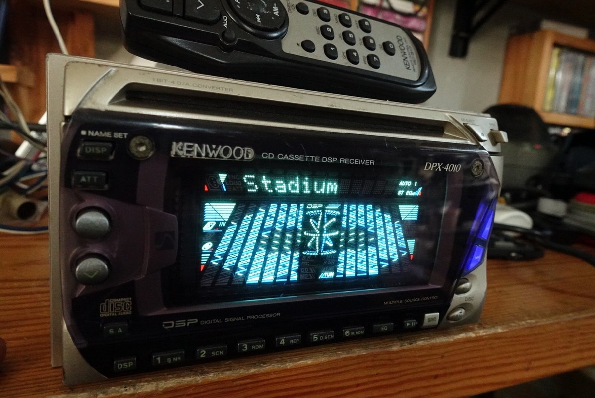 Kenwood DPX-4010. DSP/CD/Cassette/Fm 108 Player. | eBay