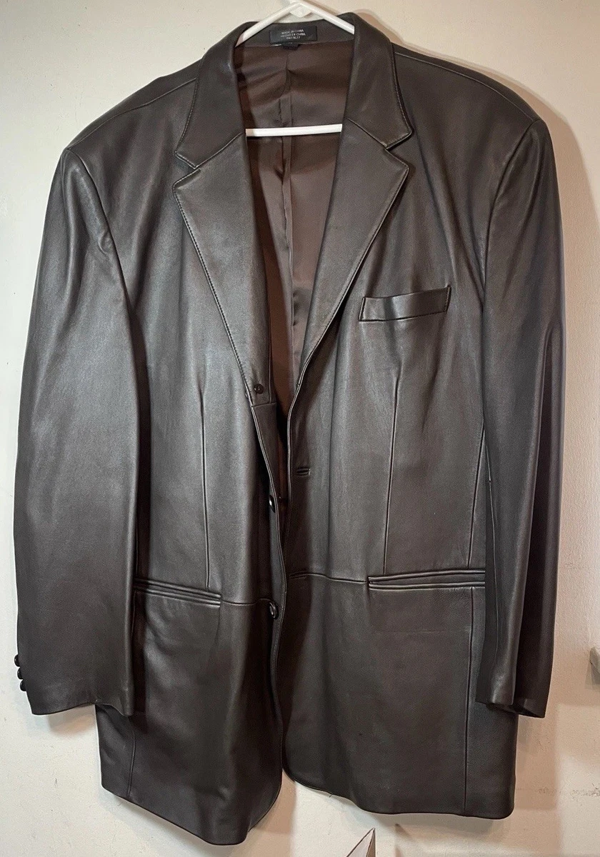 J. Ferrar Leather Suit Jackets for Men for sale | eBay