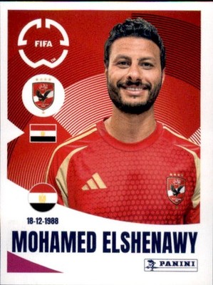 Panini FIFA Club World Cup 2025 Sticker 42 - Mohamed El Shenawy - Al Ahly SC