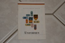 Heft Broschüre Prospekt Uniformen Bundeswehr Heute