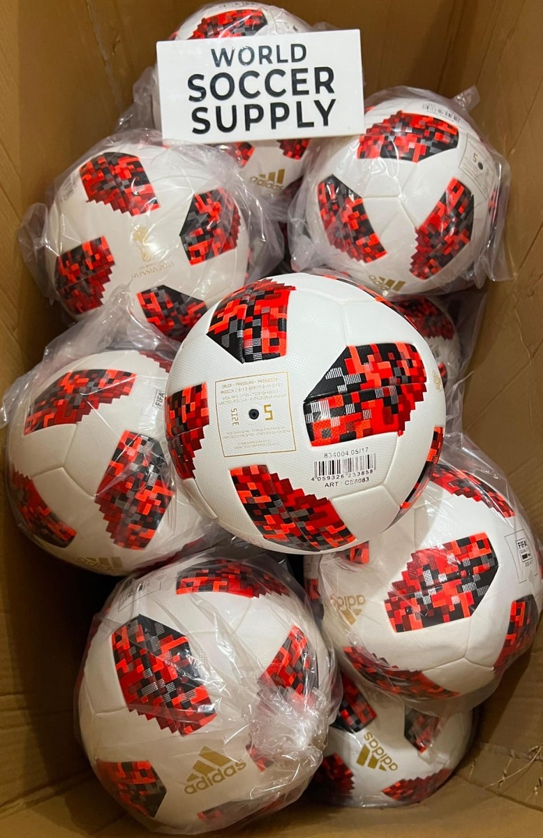 Lot Of 10 adidas Telstar Mechta 2018 FIFA World Cup Official Match