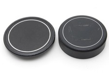 Rare MINT Leica Metal Body Lens Cap Metal Rear Lens Cap From JAPAN