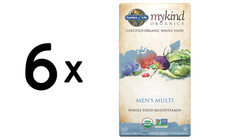 6 x Garden of Life Mykind Organics Men's Multi - 60 tabs (666,64 EUR/kg)