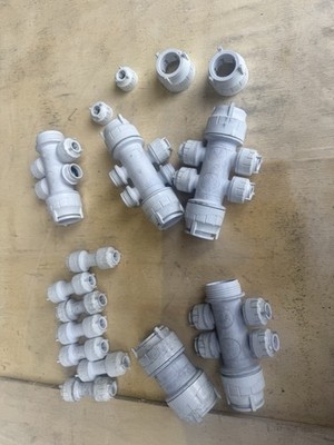 Restposten Polyfit 10mm 22mm Krümmerkupplung 28mm