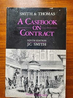 Casebook on Contract by Thomas, J. A. C. 0421424508 FREE Shipping