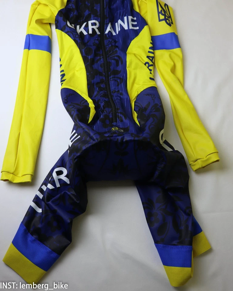 Traje de velocidad contrarreloj de la selección de Ucrania mujer (XS) #499 Foto 4 de 4