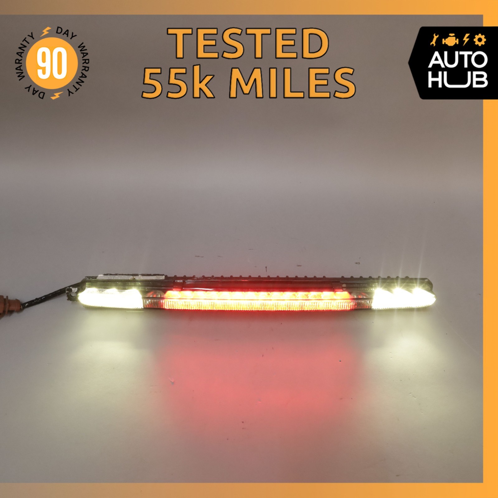 13-18 Bentley Continental GTC GT Rear Fog Light LED Reverse Light Lamp OEM 55k
