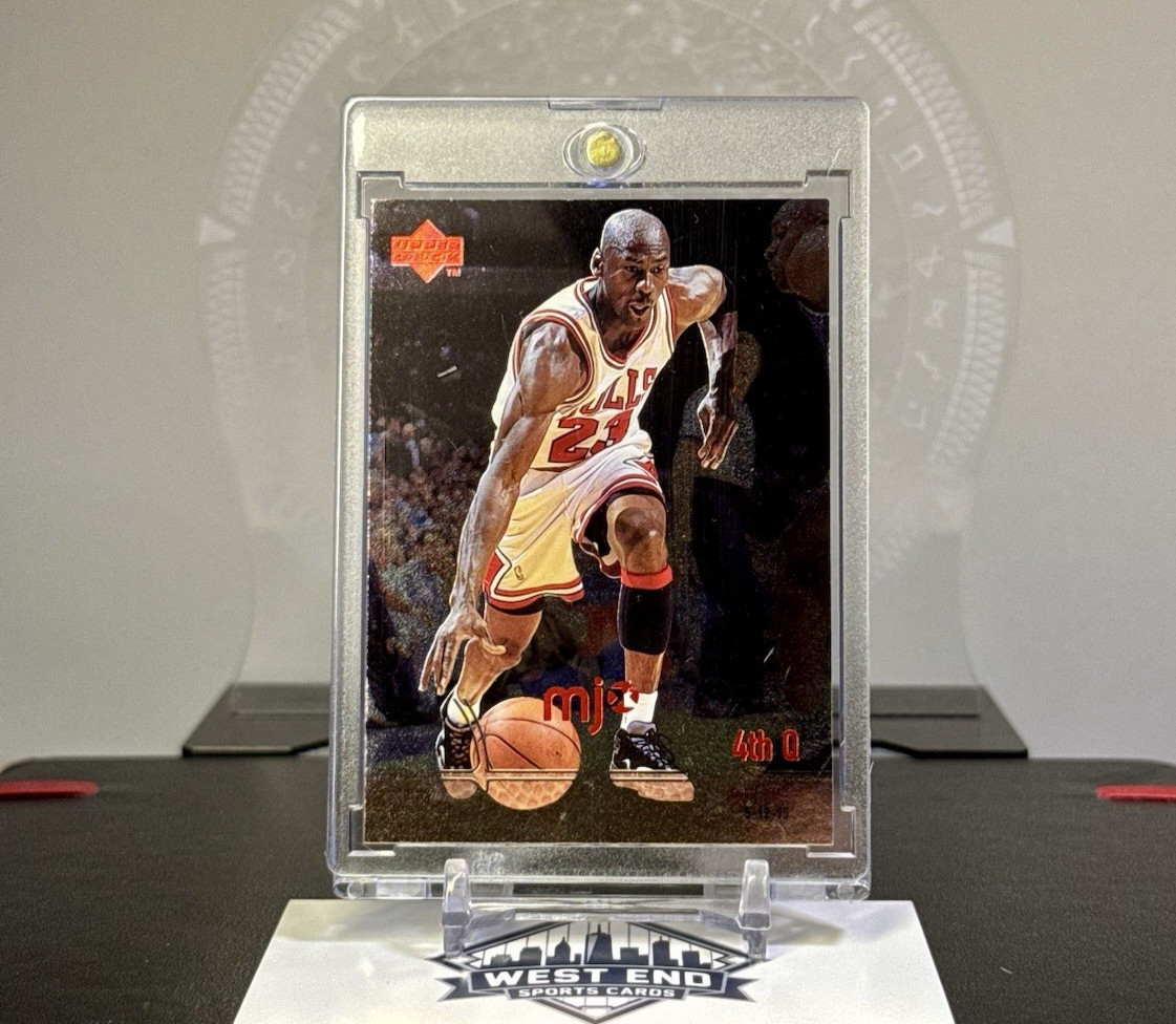 MICHAEL JORDAN 1998 Upper Deck MJx #125 💎 Bulls HOF 🔥 90s ICONIC ✨ RARE