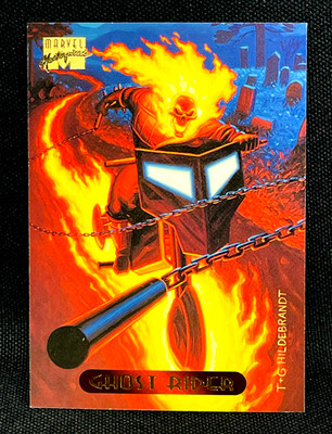 1994 Fleer Marvel Masterpieces - GHOST RIDER #42 - Marvel Comics Trading Card