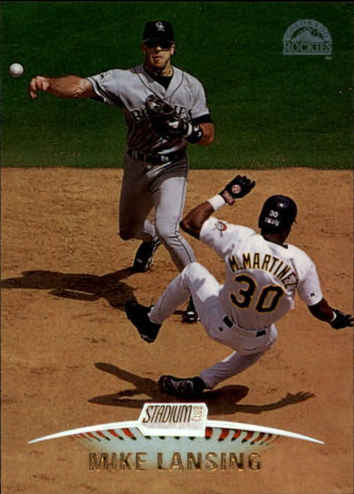 1999 Stadium Club #204 Mike Lansing - BB