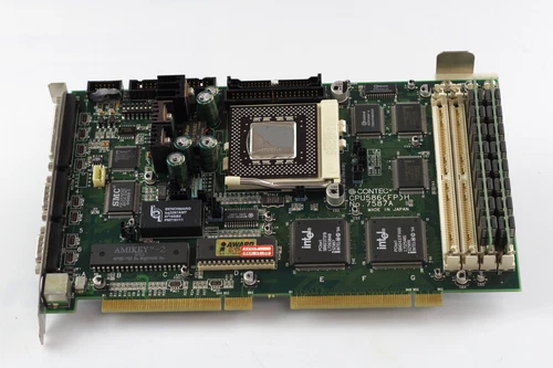 CONTEC CPU586(FP)H MAINBOARD + CPU + RAM