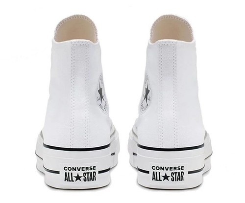 Converse Woman's Chuck Taylor All Star Lift Platform High top Sneakers - Picture 9 of 24
