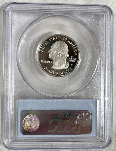 2009 NGC PF70 Puerto Rico + PCGS PR69DCAM Silver Clad Territories Proof Quarters - Picture 11 of 15