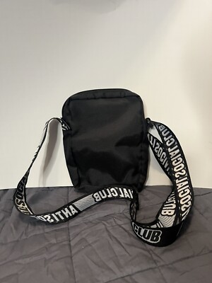Anti Social Social Club ASSC Shoulder Bag Black Get Weird Unisex