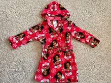 littke girl size 4 Disney hooded princess robe