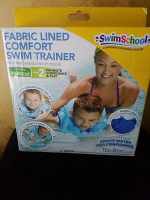 SwimSchool Fabric Lined Comfort Swim Trainer One Size for 30-50Lbs Level 2
