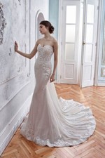 Bridal Fitted & Flare Dress Size US-16