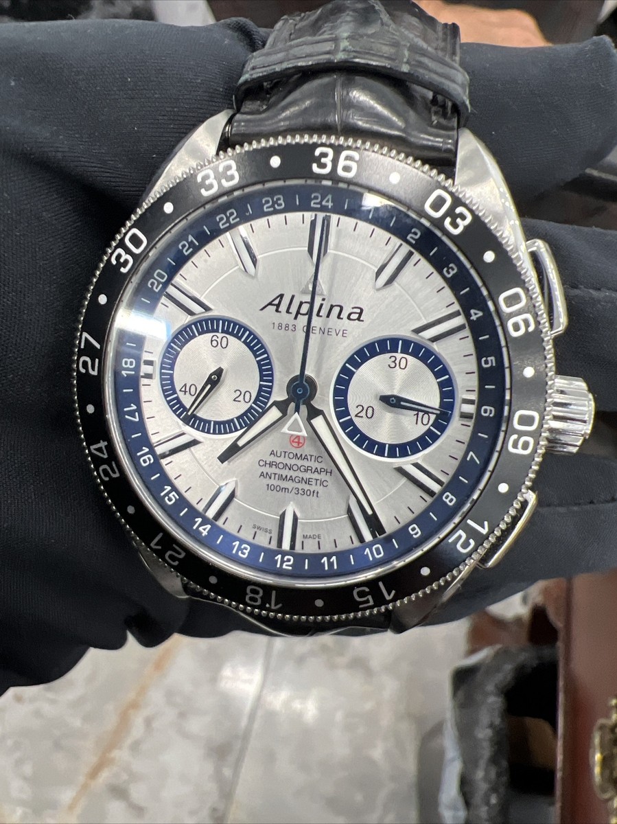 Chronograph Alpina Watch AL860AD5AQ6 Al-860ad5aq6 845960060196 for