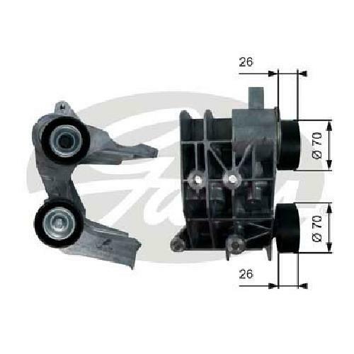 GATES-OE T36107 Belt Tensioner, V-ribbed belt for FORD - Image 16