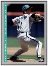 1993 Fleer Final Edition #F-61 Chris Hammond Near mint or better