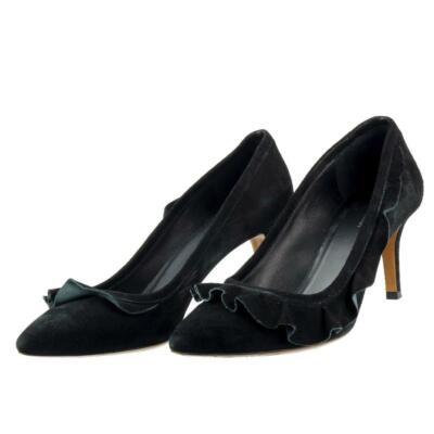 ISABELMARANT heels 38 美品 ISABEL MARANT Heels Pumps Pointed Toe Sz. 36 EU 6 US Black Suede