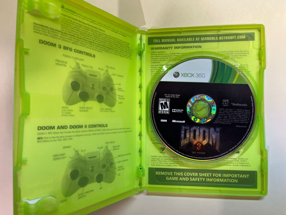 DOOM 3 Resurrection Of Evil - Microsoft Xbox - Compatible Xbox One / Series X/S - Bon état