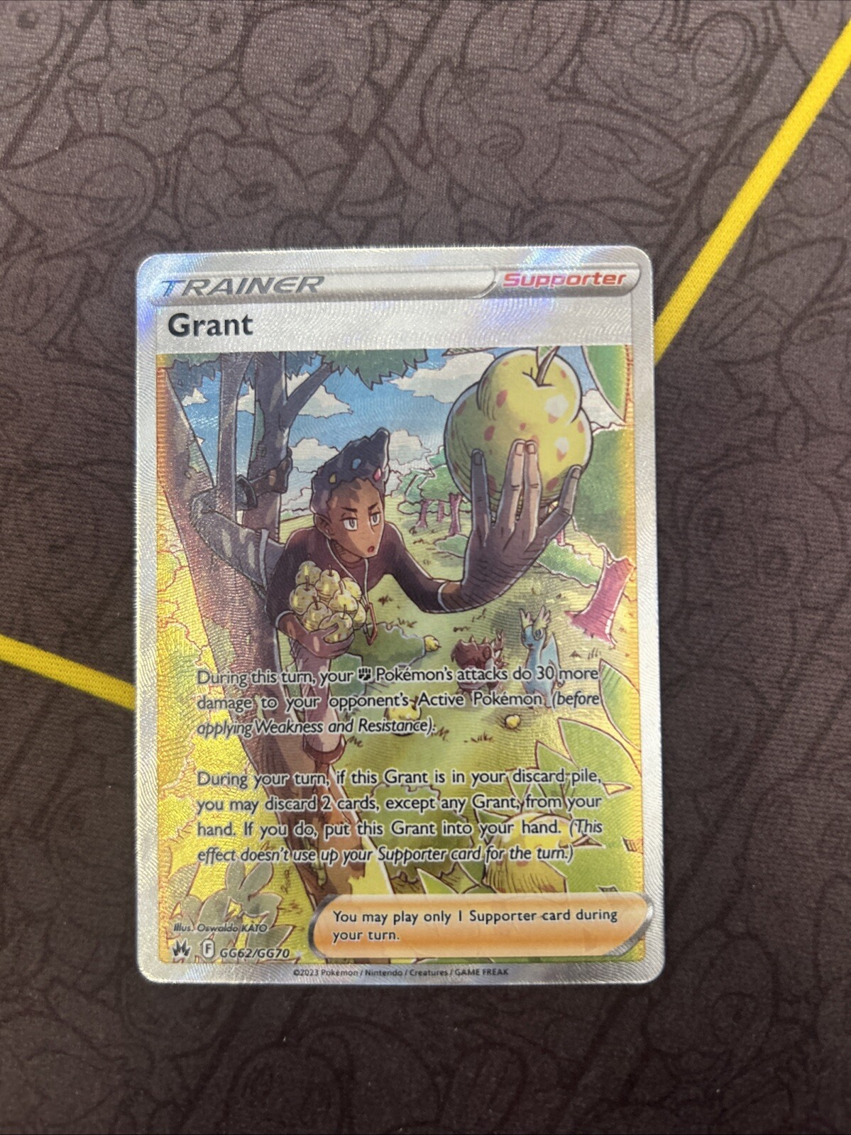 Pokemon Crown Zenith: Galarian Gallery GG62/GG70 Grant