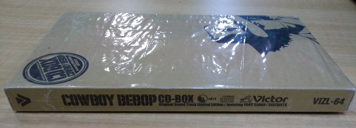 THE SEATBELTS Cowboy Bebop 5 CD Box JAPAN with 8cm Single VIZL-64