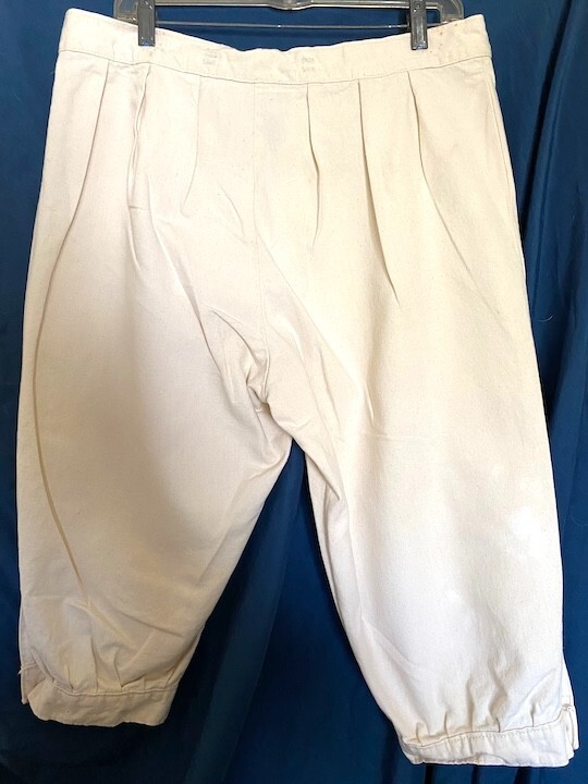 Colonial 1700s, Revolutionary War, Breeches Knickers Knee Length size
