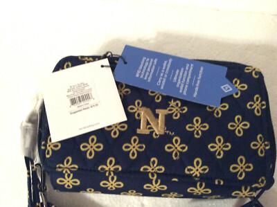 NAVY United States Naval Academy All in One Crossbody RFID Vera Bradley