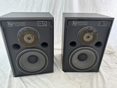 EV Sentry 100a Studio Monitors Tested Excellent Condition Extra