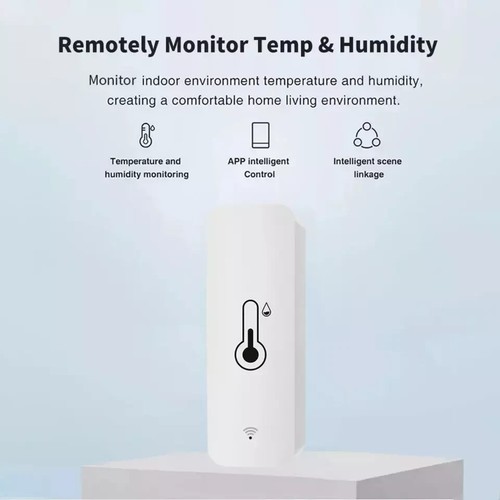 Tuya WiFi Zigbee Temperature Humidity Sensor Thermometer Hygrometer Smart Home - Picture 6 of 8