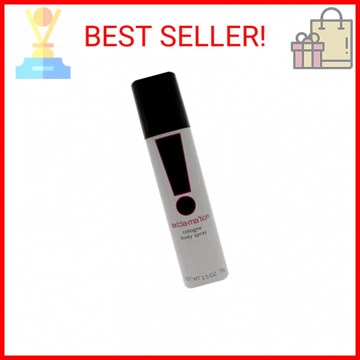Exclamation cologne online body spray