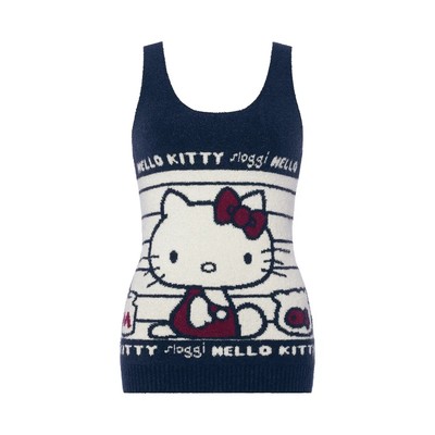 Hello Kitty 50th Anniversary Sloggi Knit top Cute From Japan