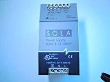 SOLA/HEAVY-DUTY SDN 4-24-100LP POWER SUPPLY.