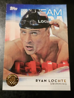 RYAN LOCHTE 2016 Topps US Olympic Bronze #50 Swimming